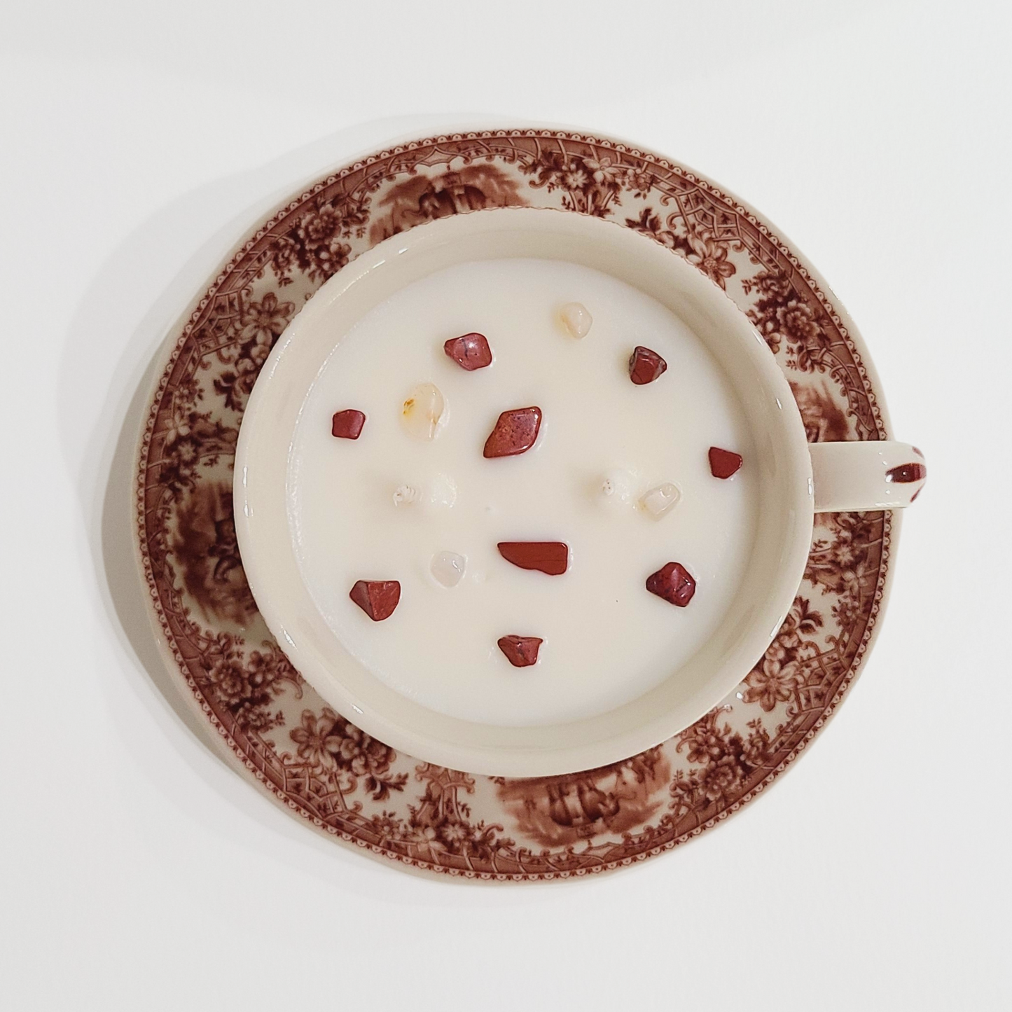 Coffee & Cacao | Vintage Transferware Teacup Candle