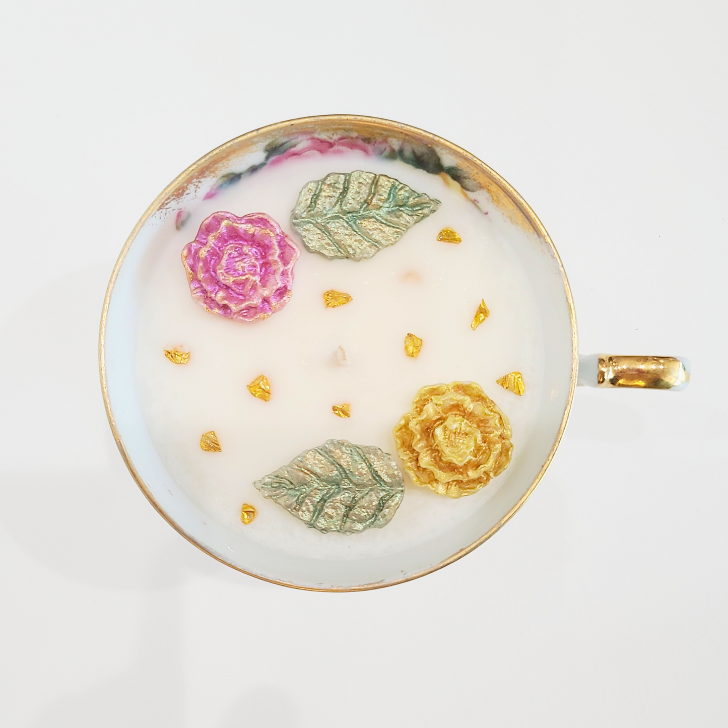 Desert Bloom | Royal Grafton Bone China Vintage Teacup Candle