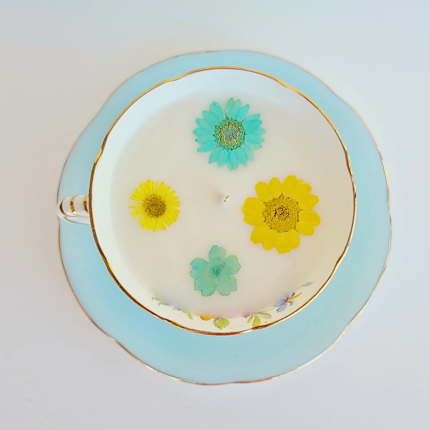 Loopy Delight | 1950's Vintage Teacup Candle