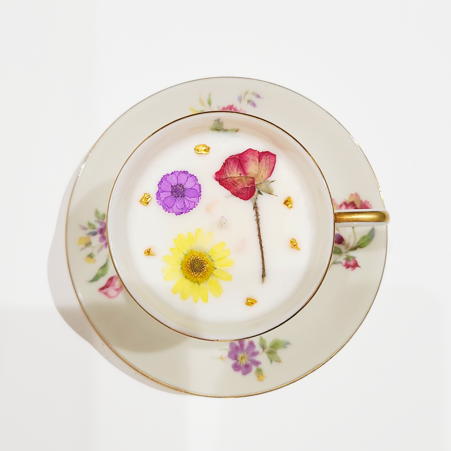 Just Jasmine | 1950's Theodore Haviland Vintage Teacup Candle